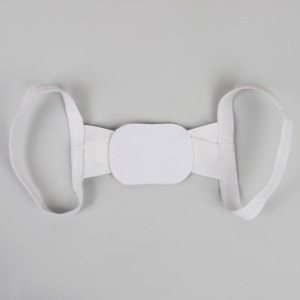 Массажёр-фиксатор для осанки, на липучках, размер S-M, цвет белый Массажёр-фиксатор для осанки, на липучках, размер S-M, цвет белый