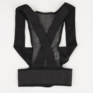 Массажёр-фиксатор для осанки, на липучках, размер XS, цвет чёрный Массажёр-фиксатор для осанки, на липучках, размер XS, цвет чёрный