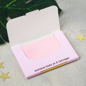 Матирующие салфетки для лица GRL PWR, 50 шт Матирующие салфетки для лица GRL PWR, 50 шт