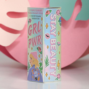 Матирующий тональный крем GRL PWR, 20 мл, оттенок бежевый Матирующий тональный крем GRL PWR, 20 мл, оттенок бежевый