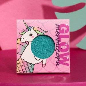 Мерцающие тени для век Glow mermicorn, оттенок № 012, морская волна Мерцающие тени для век Glow mermicorn, оттенок № 012, морская волна
