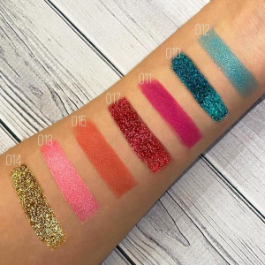 Мерцающие тени для век Glow mermicorn, оттенок № 012, морская волна Мерцающие тени для век Glow mermicorn, оттенок № 012, морская волна