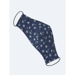 Многоразовая защитная маска, цвет синий Многоразовая защитная маска, цвет синий