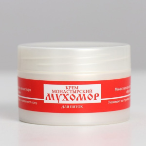 Монастырский крем для пяток 70 мл, «Мухомор» Монастырский крем для пяток 70 мл, «Мухомор»