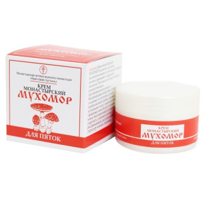 Монастырский крем для пяток 70 мл, «Мухомор» Монастырский крем для пяток 70 мл, «Мухомор»