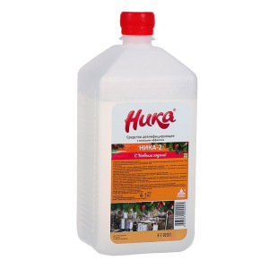 Моющее дезинфицирующее средство "Ника-2", 1 л Моющее дезинфицирующее средство "Ника-2", 1 л
