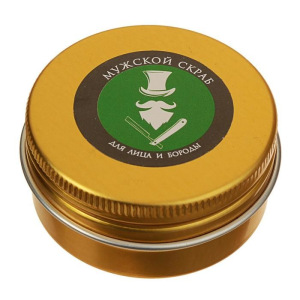 Мужской скраб «Бизорюк» для нормальной и проблемной кожи лица, 15 гр. Мужской скраб «Бизорюк» для нормальной и проблемной кожи лица, 15 гр.