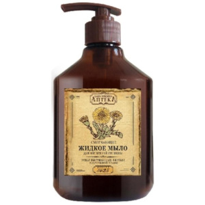 Мыло для интимной гигиены "Бабушкина Аптека" Рецепт №25 Смягчающее, 400 мл Мыло для интимной гигиены "Бабушкина Аптека" Рецепт №25 Смягчающее, 400 мл