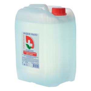 Мыло жидкое Красная линия "Защитное" антибактериальное, 5 л Мыло жидкое Красная линия "Защитное" антибактериальное, 5 л