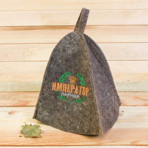 Набор банный "Император парной": шапка с вышивкой, 2 аромамасла Набор банный "Император парной": шапка с вышивкой, 2 аромамасла