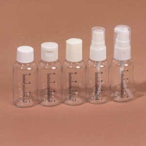 Набор для хранения, в чехле, 5 предметов, с разметкой, цвет белый Набор для хранения, в чехле, 5 предметов, с разметкой, цвет белый