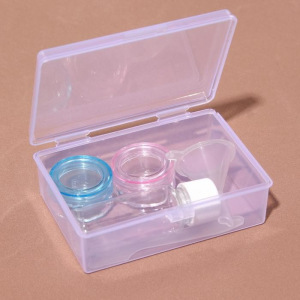 Набор для хранения, в футляре, 5 предметов, цвет прозрачный Набор для хранения, в футляре, 5 предметов, цвет прозрачный