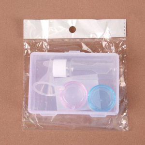 Набор для хранения, в футляре, 5 предметов, цвет прозрачный Набор для хранения, в футляре, 5 предметов, цвет прозрачный