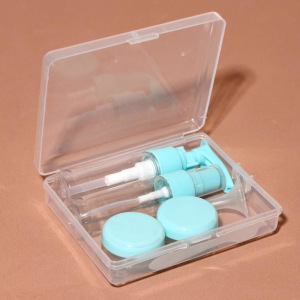 Набор для хранения в футляре, 6 предметов, цвет МИКС Набор для хранения в футляре, 6 предметов, цвет МИКС