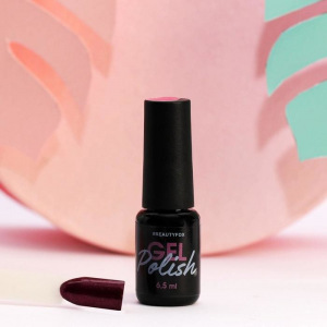 Набор для маникюра Shine on, гель-лак (винный с блёстками), топ и база Набор для маникюра Shine on, гель-лак (винный с блёстками), топ и база