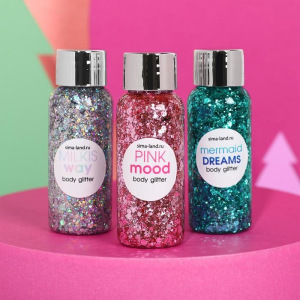 Набор глиттеров для лица и тела Winter Glow, 3 цвета по 37 мл Набор глиттеров для лица и тела Winter Glow, 3 цвета по 37 мл