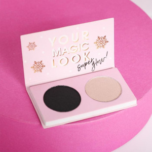 Набор Happy Milk, черная тушь для ресниц, глиттерая подводка №3 и тени для глаз (2 цвета) Набор Happy Milk, черная тушь для ресниц, глиттерая подводка №3 и тени для глаз (2 цвета)