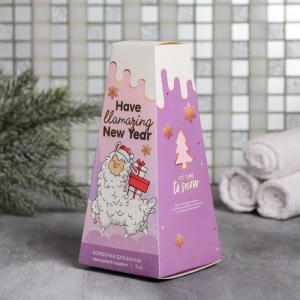 Набор Have llamazing New Year, бомбочки для ванн 3 шт Набор Have llamazing New Year, бомбочки для ванн 3 шт