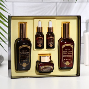 Набор косметики 3W CLINIC с плацентой для комплексного ухода за лицом Набор косметики 3W CLINIC с плацентой для комплексного ухода за лицом