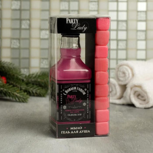 Набор Lady Party: гель для душа, мыло-камни 9 шт. Набор Lady Party: гель для душа, мыло-камни 9 шт.