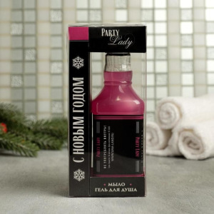 Набор Lady Party: гель для душа, мыло-камни 9 шт. Набор Lady Party: гель для душа, мыло-камни 9 шт.