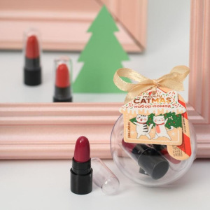 Набор маленьких помад для губ Meowy catmas: 3 цвета Набор маленьких помад для губ Meowy catmas: 3 цвета