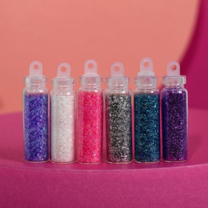 Набор мелких блёсток для декора ногтей Winter queen, 12 цветов Набор мелких блёсток для декора ногтей Winter queen, 12 цветов