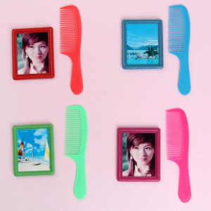 Набор парикмахерский, 2 предмета, цвет МИКС Набор парикмахерский, 2 предмета, цвет МИКС