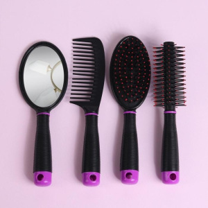 Набор парикмахерский, 4 предмета, цвет МИКС Набор парикмахерский, 4 предмета, цвет МИКС