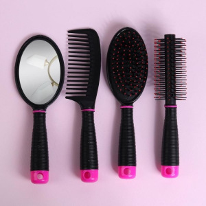 Набор парикмахерский, 4 предмета, цвет МИКС Набор парикмахерский, 4 предмета, цвет МИКС