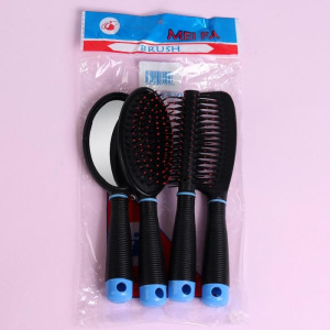 Набор парикмахерский, 4 предмета, цвет МИКС Набор парикмахерский, 4 предмета, цвет МИКС