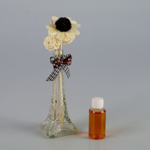 Набор подарочный"Эйфелева башня"(ваза,2 палочки с шариками,декор,аромамасло 30 мл), сандал Набор подарочный"Эйфелева башня"(ваза,2 палочки с шариками,декор,аромамасло 30 мл), сандал