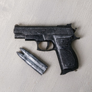 Набор "23 Февраля" мыло пистолет, мыло пуля Набор "23 Февраля" мыло пистолет, мыло пуля