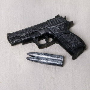 Набор "23 Февраля" мыло пистолет, мыло пуля Набор "23 Февраля" мыло пистолет, мыло пуля