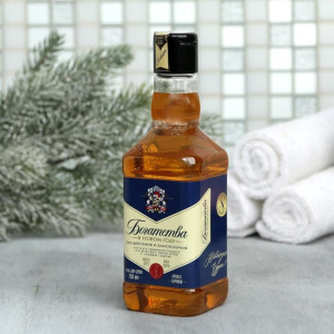 Набор "Богатства" гель для душа-виски, мыло-сигара Набор "Богатства" гель для душа-виски, мыло-сигара