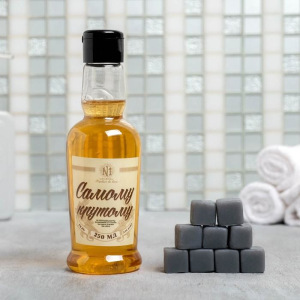 Набор "Крутому мужику" гель для душа 250 мл аромат мужского парфюма, мыло-камни 9 шт Набор "Крутому мужику" гель для душа 250 мл аромат мужского парфюма, мыло-камни 9 шт