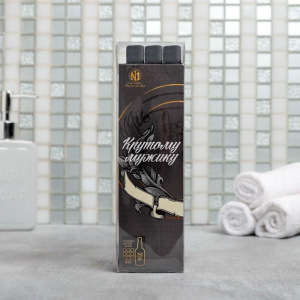 Набор "Крутому мужику" гель для душа 250 мл аромат мужского парфюма, мыло-камни 9 шт Набор "Крутому мужику" гель для душа 250 мл аромат мужского парфюма, мыло-камни 9 шт