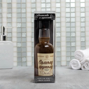 Набор "Крутому мужику" гель для душа 250 мл аромат мужского парфюма, мыло-камни 9 шт Набор "Крутому мужику" гель для душа 250 мл аромат мужского парфюма, мыло-камни 9 шт