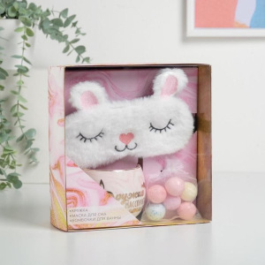 Набор "Оружие массового умиления", кружка 350 мл, маска для сна, соль для ванны 10г, 6 шт Набор "Оружие массового умиления", кружка 350 мл, маска для сна, соль для ванны 10г, 6 шт