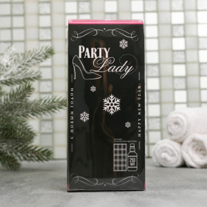 Набор "Party Lady" гель для душа, мыло-шоколад Набор "Party Lady" гель для душа, мыло-шоколад