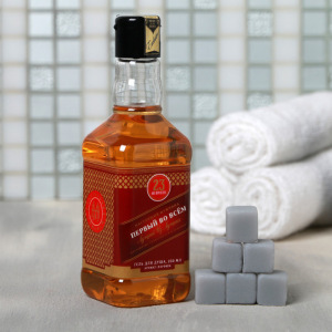 Набор "Первый во всем" гель для душа 250 мл аромат мужского парфюма, мыло камни для виски Набор "Первый во всем" гель для душа 250 мл аромат мужского парфюма, мыло камни для виски