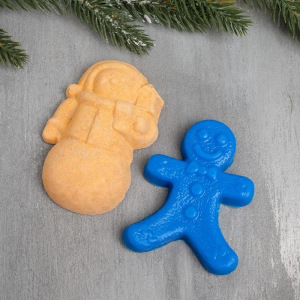 Набор "С Новым годом" блокнот, ручка, фигурное мыло, бомбочка для ванн Набор "С Новым годом" блокнот, ручка, фигурное мыло, бомбочка для ванн