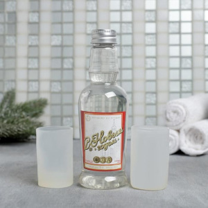 Набор "С Новым годом" гель для душа водка, мыло-рюмки Набор "С Новым годом" гель для душа водка, мыло-рюмки