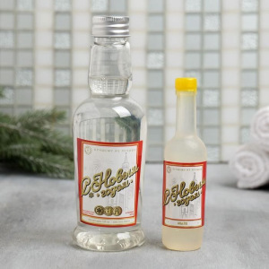 Набор "С Новым годом" гель для душа-водка, мыло-водка Набор "С Новым годом" гель для душа-водка, мыло-водка