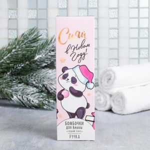 Набор "Сияй в Новом году" бомбочки для ванн 4 шт, ручка Набор "Сияй в Новом году" бомбочки для ванн 4 шт, ручка