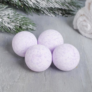 Набор "Сияй в Новом году" бомбочки для ванн 4 шт, ручка Набор "Сияй в Новом году" бомбочки для ванн 4 шт, ручка