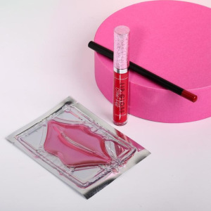 Набор "Time to be a Beauty" (патчи, жидкая помада и карандаш для губ) Набор "Time to be a Beauty" (патчи, жидкая помада и карандаш для губ)