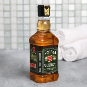 Набор "Успеха во всем" гель для душа виски 250 мл аромат мужского парфюма, платок-сигара Набор "Успеха во всем" гель для душа виски 250 мл аромат мужского парфюма, платок-сигара