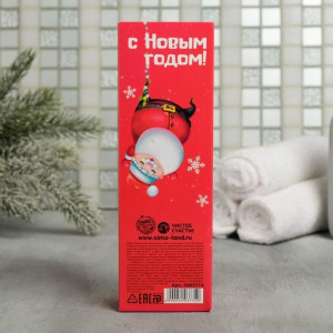 Набор "Веселого Нового года" бомбочка для ванны 4 шт, ручка Набор "Веселого Нового года" бомбочка для ванны 4 шт, ручка