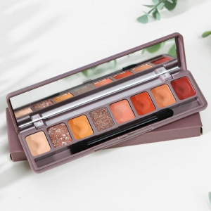 Набор теней для век с жемчужным блеском, 8 цветов Набор теней для век с жемчужным блеском, 8 цветов